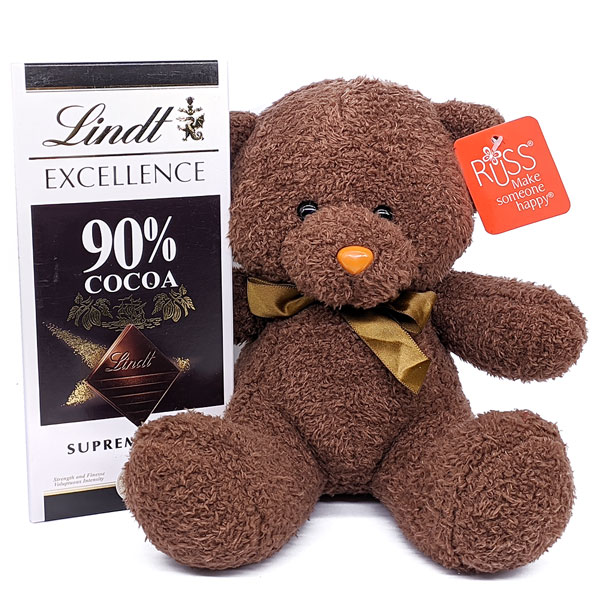 personalised lindt teddy