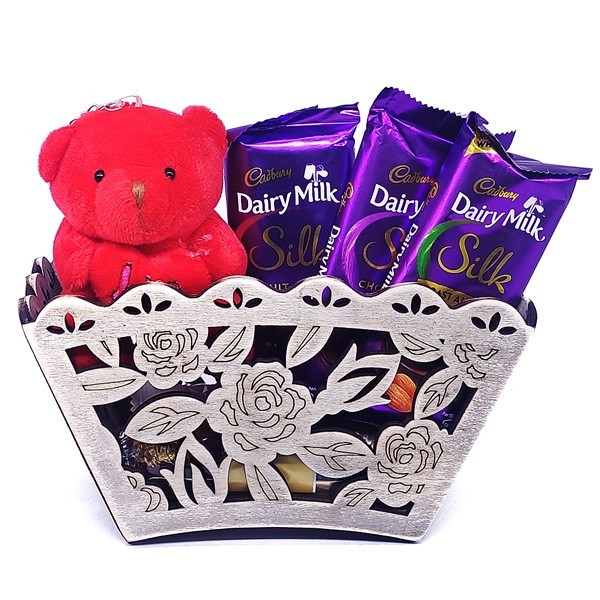 teddy with dairy milk