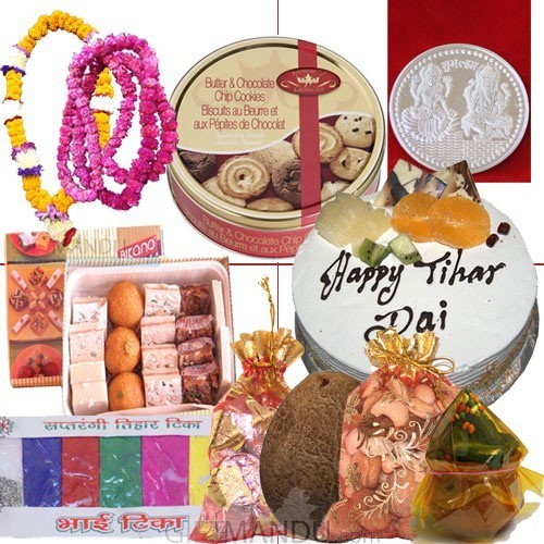 Tihar AllinOne BhaiTika Hamper for My Brother Send